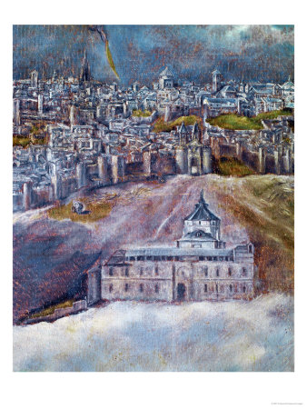 Buy View and Map of Toledo at AllPosters.com