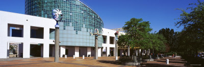 Tourists Outside the Building, Aquarium of the Americas, New Orleans, Louisiana, USA