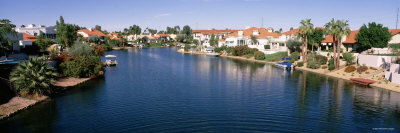 Lake in Scottsdale, Arizona, USA