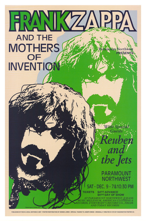 Frank Zappa, Paramount Northwest, 1972