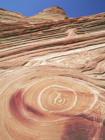 Sandstone Patterns in Rock Formations, Colorado Plateau, Utah, USA