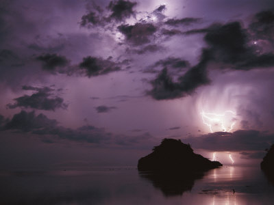 Lightning and Thunderstorm Over Sulu-Sulawesi Seas, Indo-Pacific Ocean