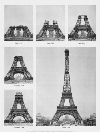 Buy Eiffel Tower Construction at AllPosters.com