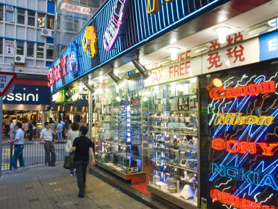 Street Scene, Tsim Sha Tsui, Kowloon, Hong Kong, China