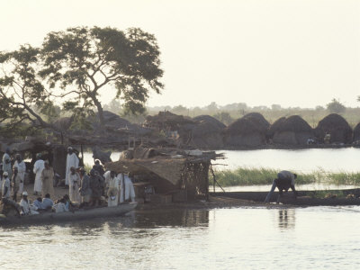 Buy Early Morning River Scene, Northern Area, Nigeria, Africa at AllPosters.com