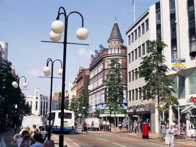 Downtown Shopping Area, Belfast, Ulster, Northern Ireland, United Kingdom