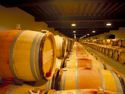 Cellars of Chateau Lynch Bages, Pauillac, Aquitaine, France