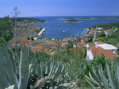 Town of Hvar, Hvar Island, Dalmatia, Dalmatian Coast, Adriatic, Croatia