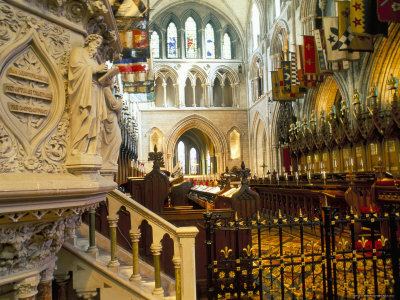The Choir and Banners, St. Patrick