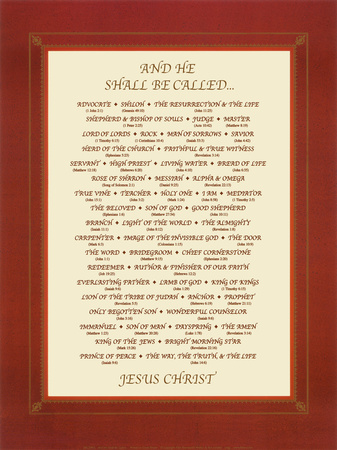 And He Shall Be Called