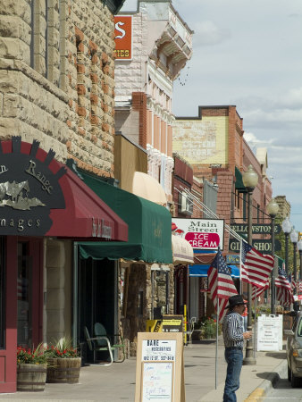 Main Street, Cody, Wyoming, USA