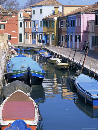 Burano Island, Venice, Veneto, Italy