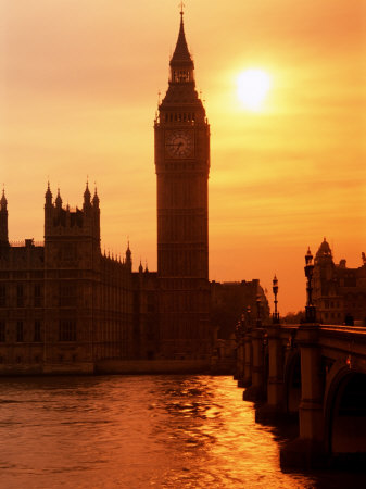 Big Ben and Houses of Parliament, Unesco World Heritage Site, London, England