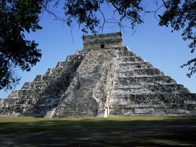 Great Pyramid (El Castillo), Chichen Itza, Unesco World Heritage Site, Yucatan, Mexico