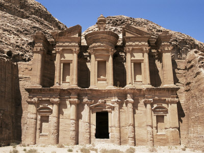 Ad-Dayr (The Monastery), Petra, Unesco World Heritage Site, Jordan, Middle East