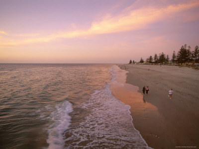 Sunset, Brighton Beach, Adelaide, South Australia, Australia