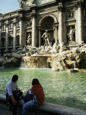 Trevi Fountain, Rome, Lazio, Italy