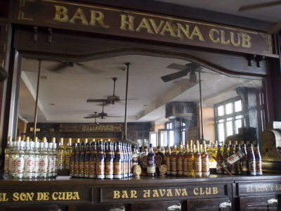 The Bar at the Havana Club Rum Factory, Havana, Cuba, West Indies, Central America