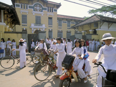 Nguen Thi Minh Khai High School, Ho Chi Minh City (Saigon), Vietnam, Indochina, Southeast Asia
