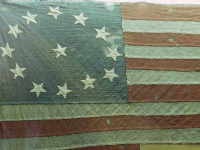Oldest U.S. Flag, State House, Annapolis, Maryland, USA
