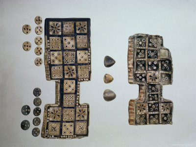 Game Boards from Excavations at Ur, Iraq, Middle East