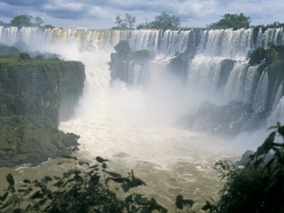 Buy Iguacu (Iguazu) Falls, Border of Brazil and Argentina, South America at AllPosters.com