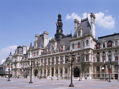 Hotel De Ville, Paris, France