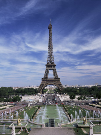 Trocadero and the Eiffel Tower, Paris, France