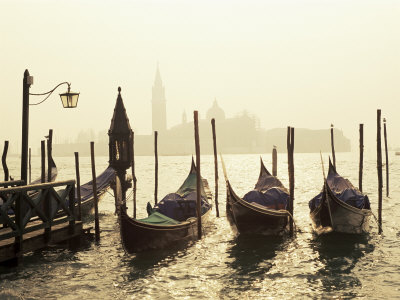 View Across Lagoon Towards San Giorgio Maggiore, from St. Mark