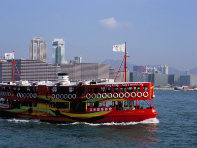 Star Ferry, Victoria Harbour, Hong Kong, China
