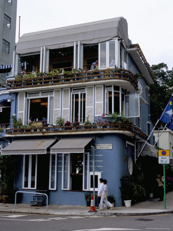 Restaurant, Stanley, Hong Kong Island, Hong Kong, China