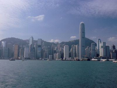Hong Kong Skyline and Victoria Harbour, Hong Kong, China