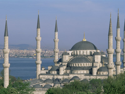 The Blue Mosque (Sultan Ahmet Mosque), Istanbul, Marmara Province, Turkey