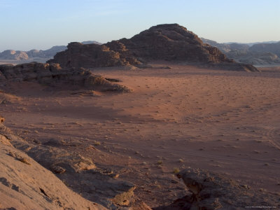 Desert Scenery, Wadi Rum, Jordan, Middle East