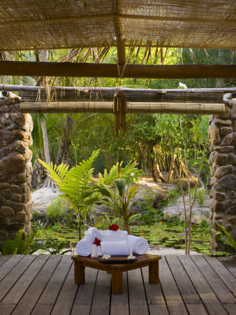 Spa, Pearl Beach Resort, Bora-Bora, Leeward Group, Society Islands, French Polynesia