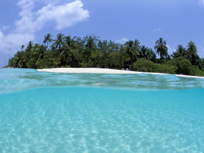 Asdu Island, North Male Atoll, Maldives, Indian Ocean