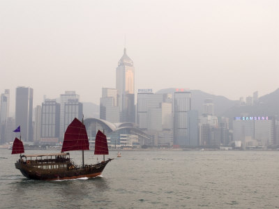 Chinese Junk, Hong Kong, China