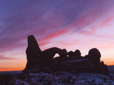 Turret Arch, Arches National Park, Moab, Utah, USA