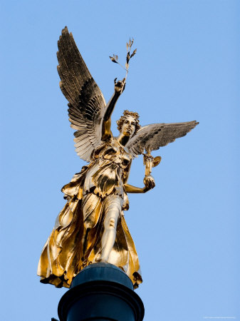 Column of the Angel of Peace (Friedensengel), Munich, Bavaria, Germany