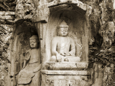 Stone Buddha Rock Carvings, Hangzhou, Zhejiang Province, China