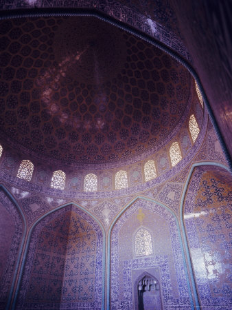 Sheikh Lutfullah (Sheikh Lotfollah) Mosque, Isfahan (Esfahan), Iran, Middle East