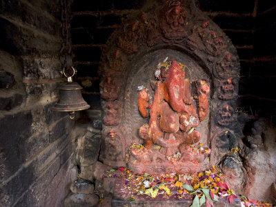Shrine to the Hindu Elephant Headed God, Ganesh
