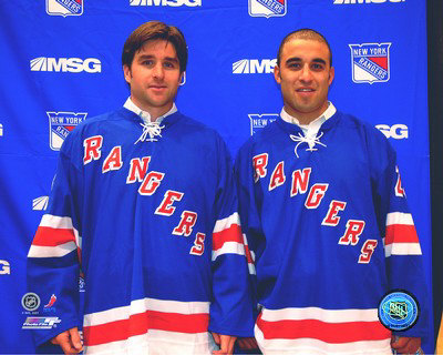 Chris Drury and Scott Gomez