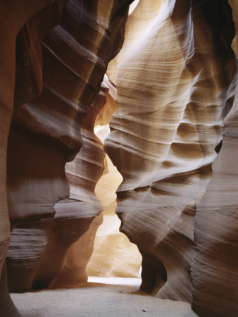 Slot Canyon in Red Sandstone, Antelope Canyon, Near Page, Arizona, USA