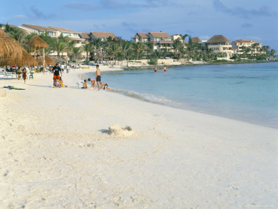 Beach Near Las Perlas, Cancun, Quintana Roo, Yucatan, Mexico, North America