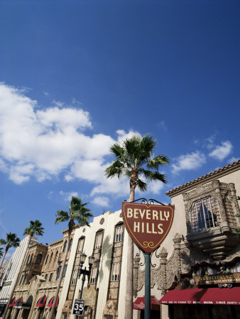 Beverly Hills Sign, Beverly Hills, California, USA