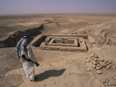 Anu Temple, Uruk, Iraq, Middle East