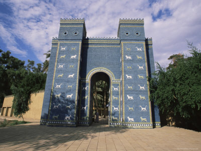 Ishtar Gate, Babylon, Iraq, Middle East