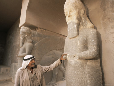 Archaeological Area, Nimrud, Iraq, Middle East