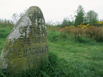 Battle Site, Culloden Moor, Highland Region, Scotland, United Kingdom
